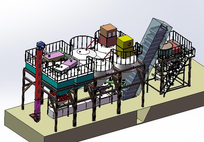 耐材配料生产线