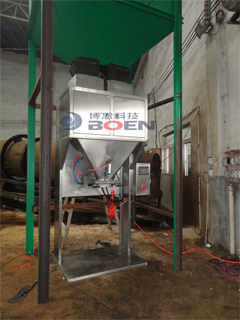 复合肥颗粒双秤现场应用