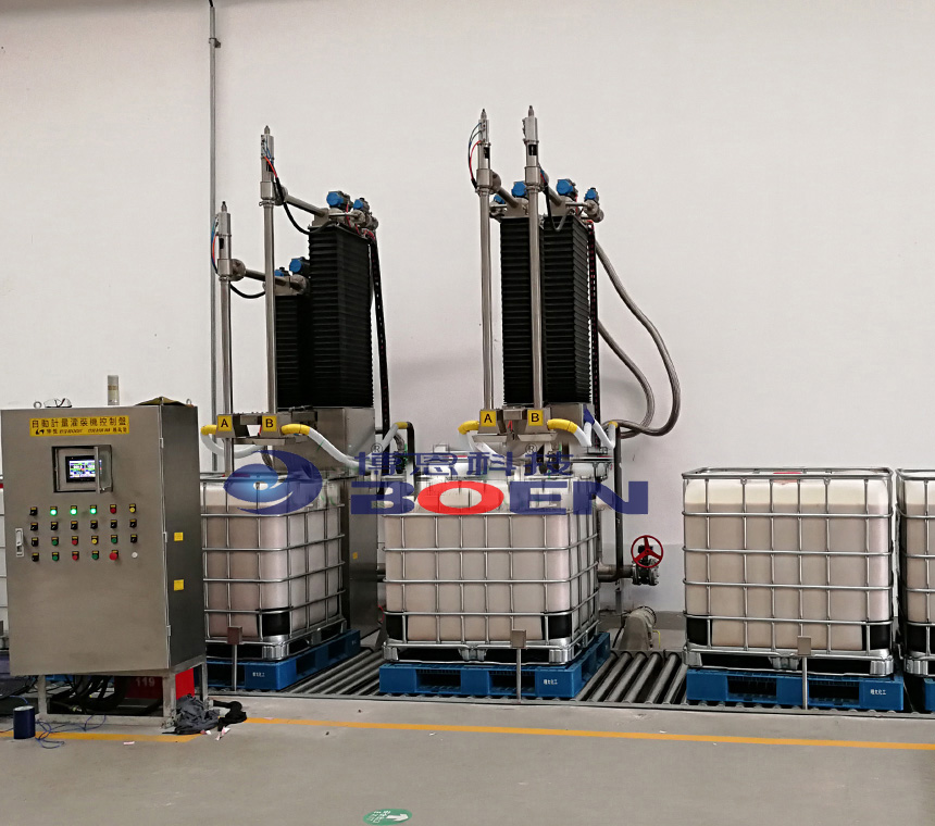 化工行业吨桶现场应用